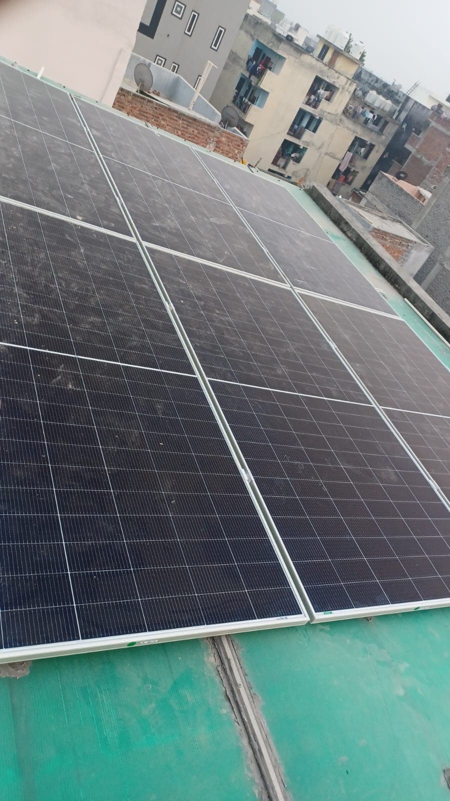 Factory Rooftop Installation