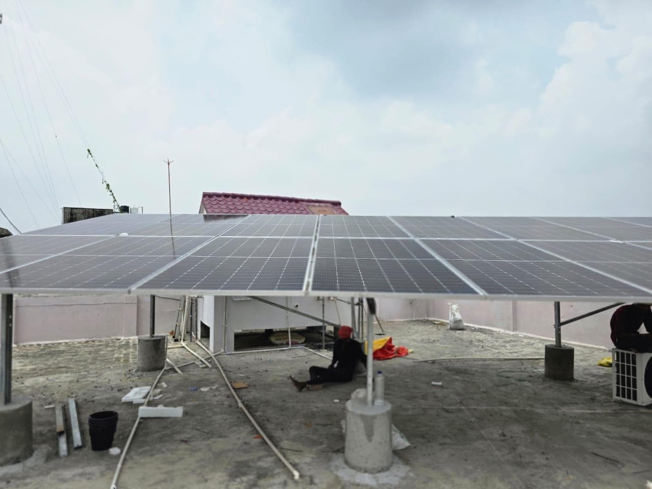 Rural Farm Solar Array